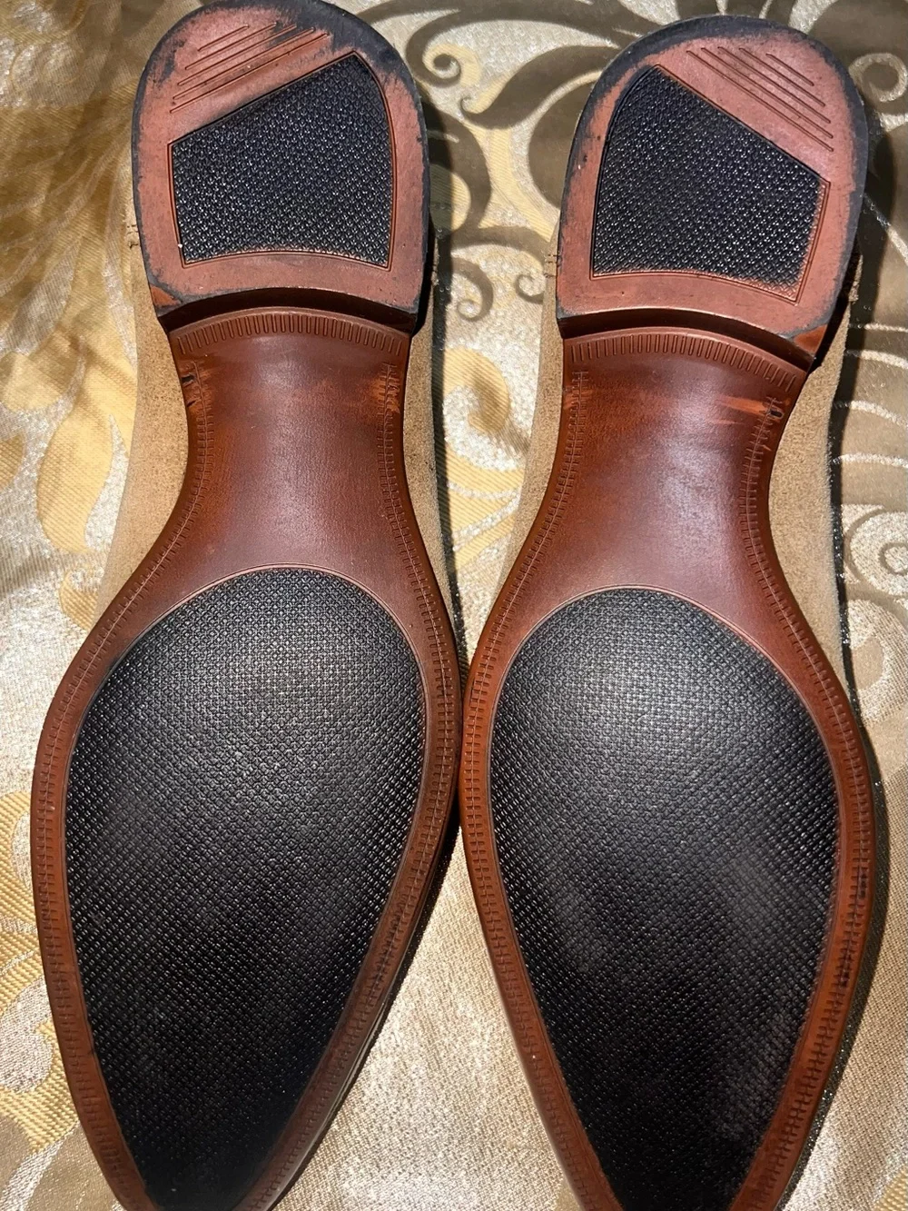 ASOS DESIGN Men’s Suade Chelsea Boots Brown-Like New Worn Once
